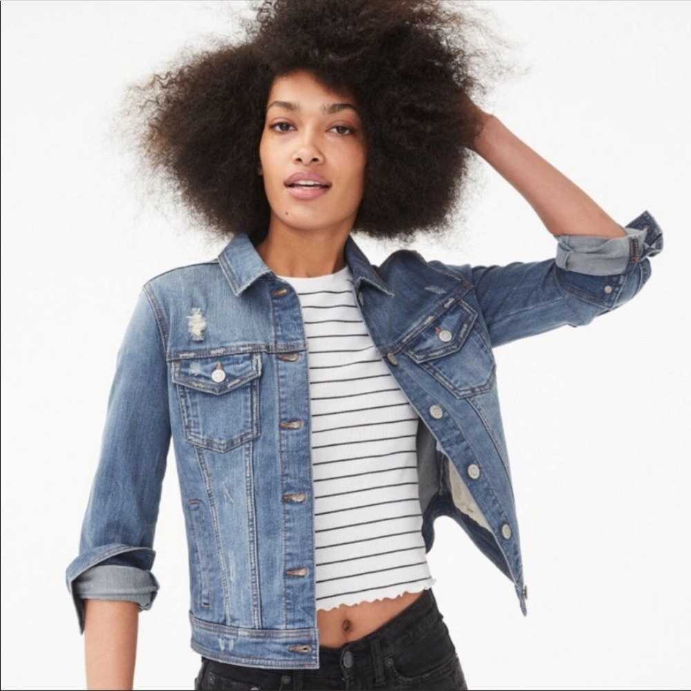 Aeropostale Jean Denim Jacket Size XL